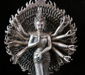 1000-arms Avalokitesvara-kwan-yin Buddha Statue