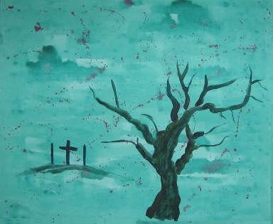 Holy Saturday, the day between the crucifixion and resurrection