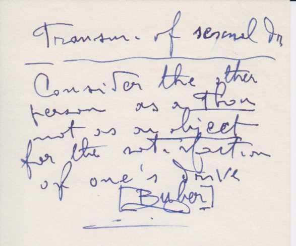 006065 consider the other as thou